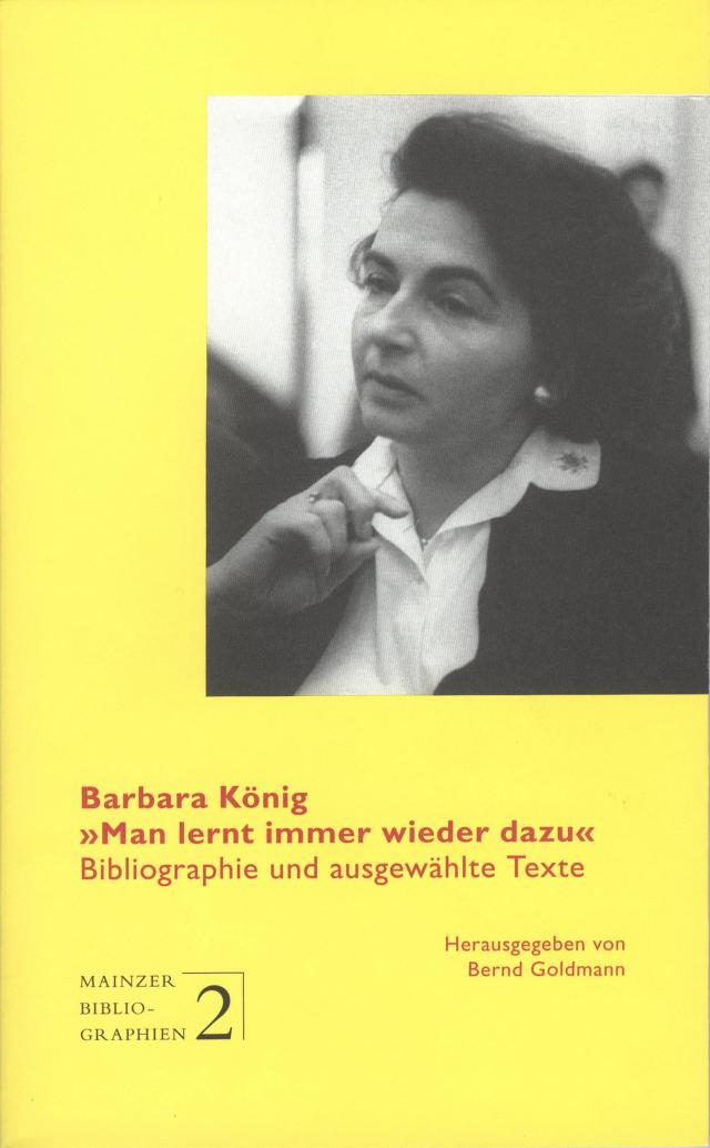 Barbara König: 