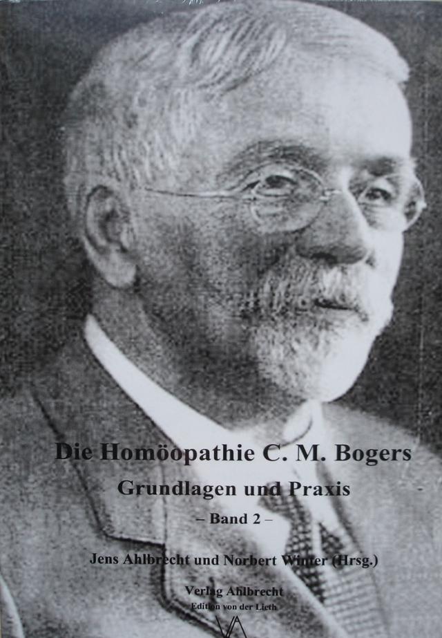 Die Homöopathie C. M. Bogers.