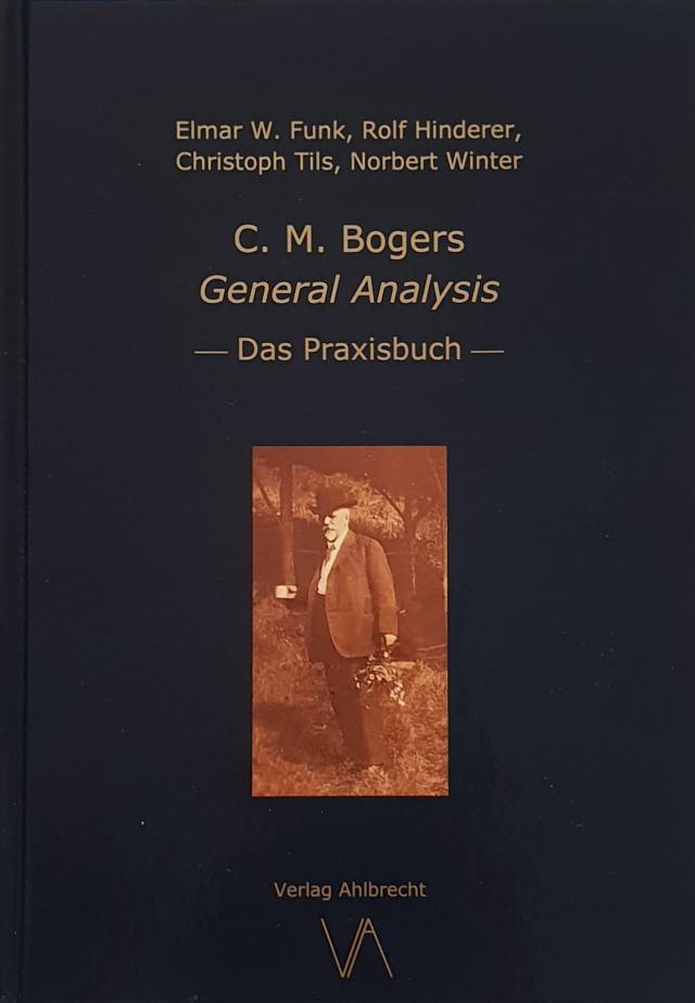 C. M. Bogers General Analysis - Das Praxisbuch