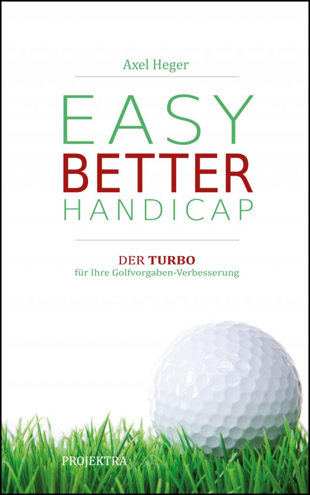Golfbuch: EASY BETTER HANDICAP