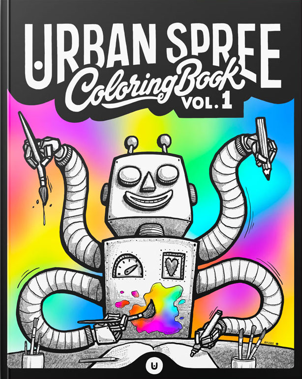 Urban Spree Coloring Book Vol.1