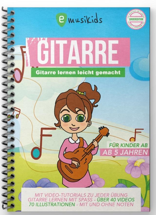 Das Mädchen Gitarrenbuch inkl. Lern-Videos auf DVD und über QR-Codes, m. 1 Video