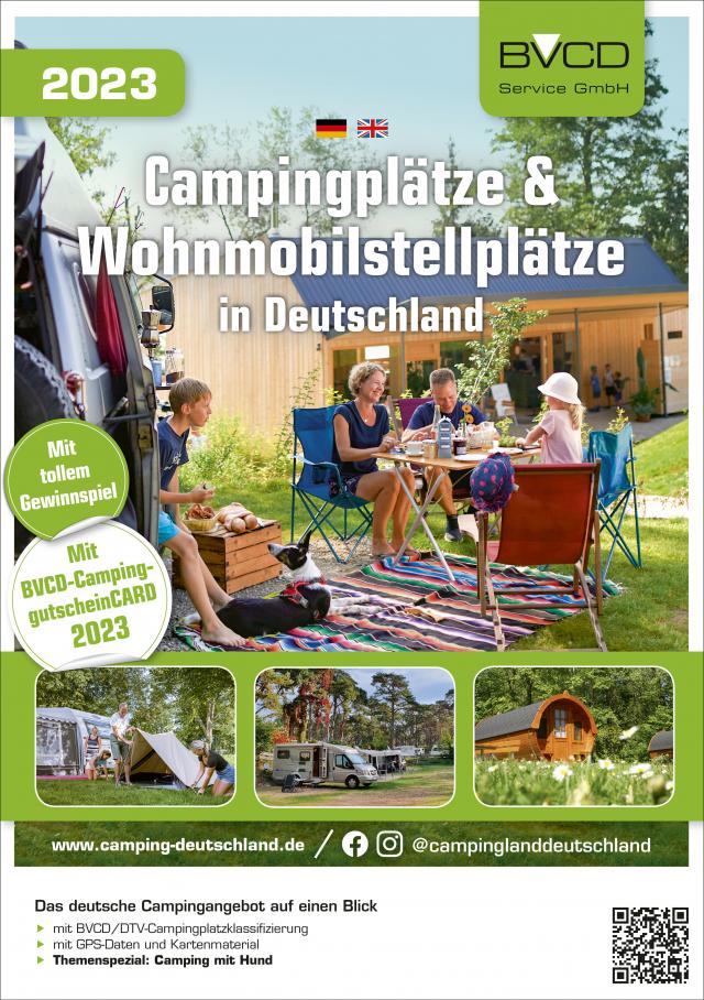 Campingplätze & Wohnmobilstellplätze in Deutschland 2023
