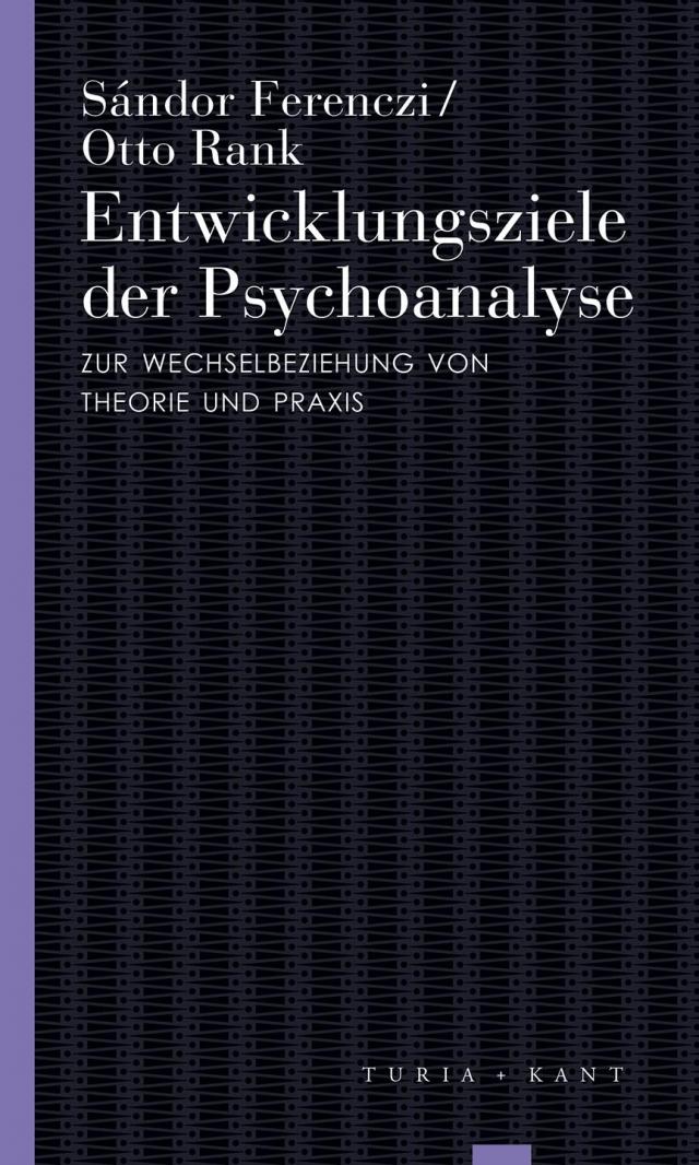Entwicklungsziele der Psychoanalyse
