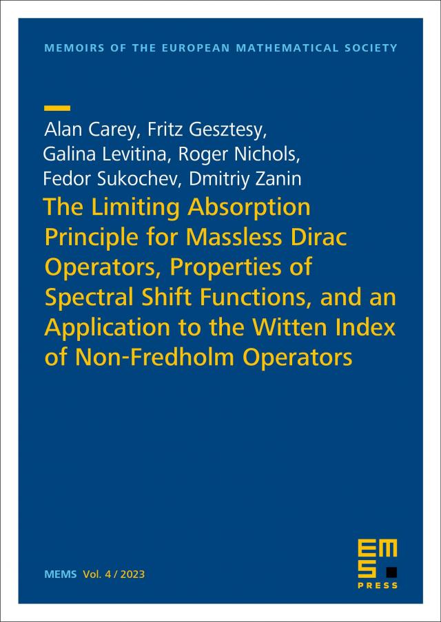The Limiting Absorption Principle for Massless Dirac Operators, Properties of Spectral Shift Functions, and an Application to the Witten Index of Non-Fredholm Operators