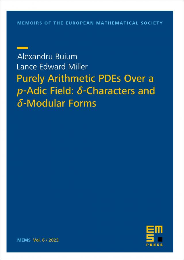 Purely Arithmetic PDEs Over a p-Adic Field: δ-Characters and δ-Modular Forms