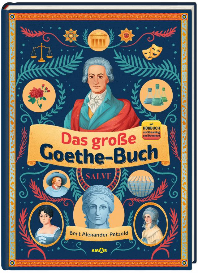 Das große Goethe-Buch. Ein Wissensabenteuer über Johann Wolfgang von Goethe.