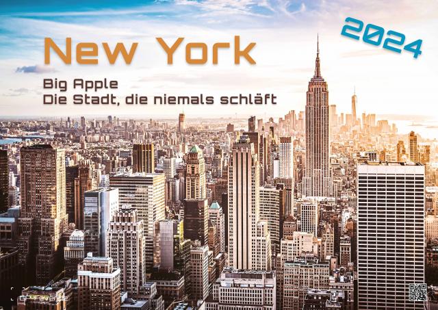 New York - die Stadt, die niemals schläft - 2024 - Kalender DIN A2
