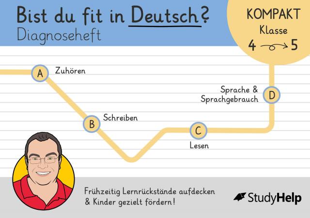 Diagnoseheft - Bist du fit in Deutsch?