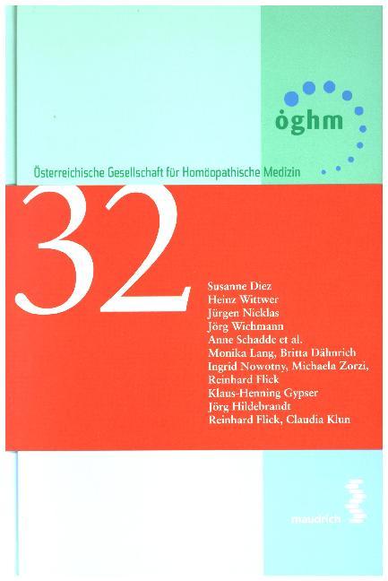 Documenta Homoeopathica. Bd.32