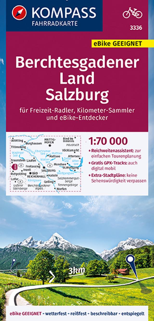 Berchtesgadener Land - Salzburg 1:70000