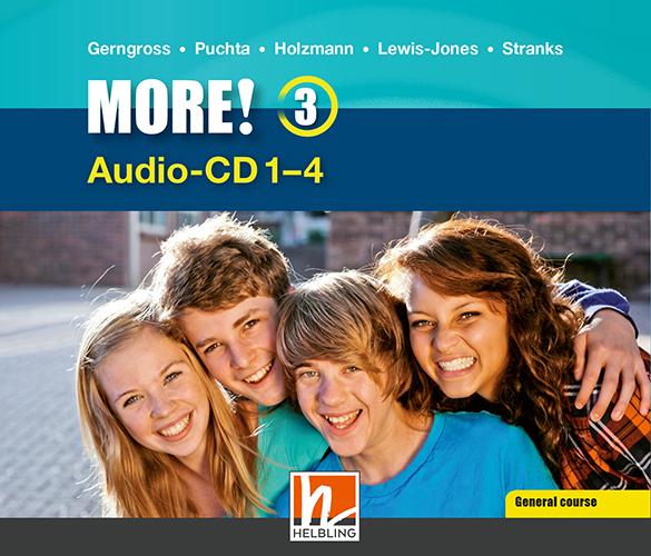 MORE 3 NEU - General Course Audio-CDs 