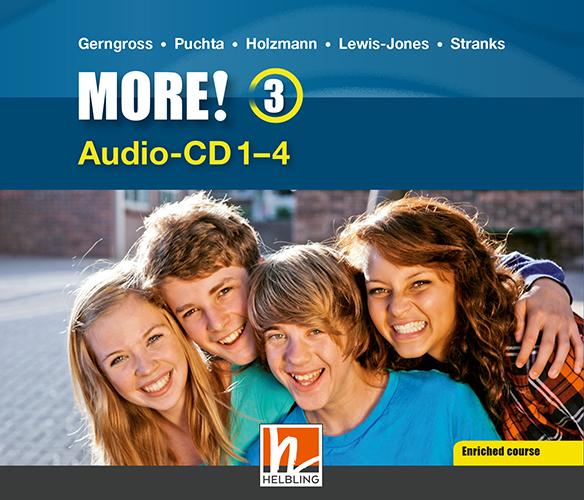 MORE 3 NEU - Enriched Course Audio-CDs 