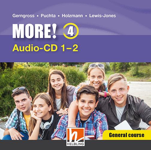 MORE 4 NEU - General Course Audio-CDs