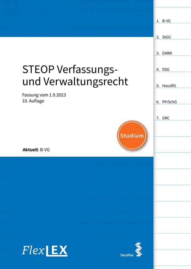 FlexLex STEOP Verfassungs- und Verwaltungsrecht | Studium
