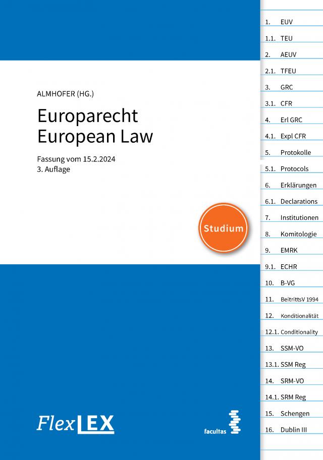 FlexLex Europarecht | European Law | Studium
