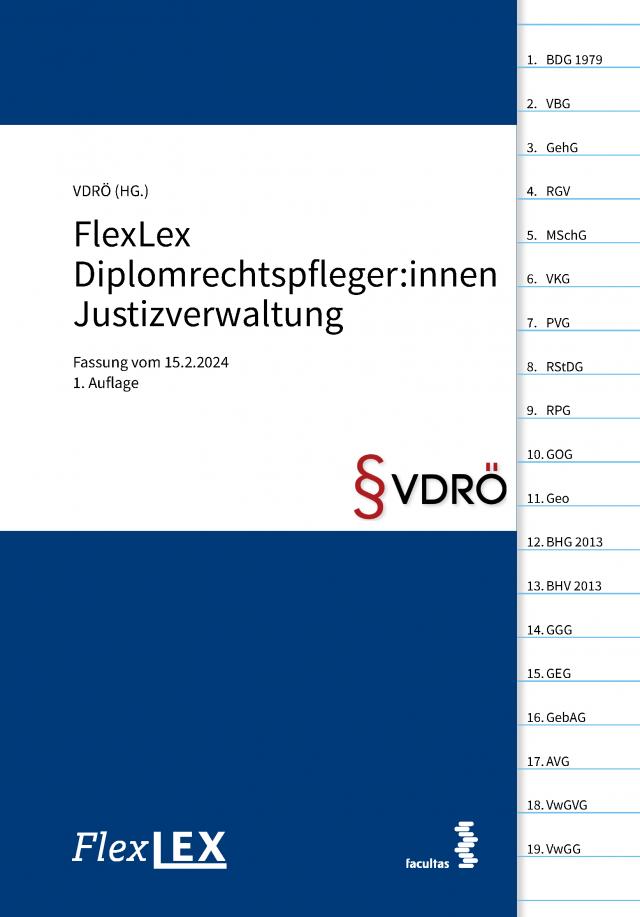 FlexLex Diplomrechtspfleger:innen Justizverwaltung
