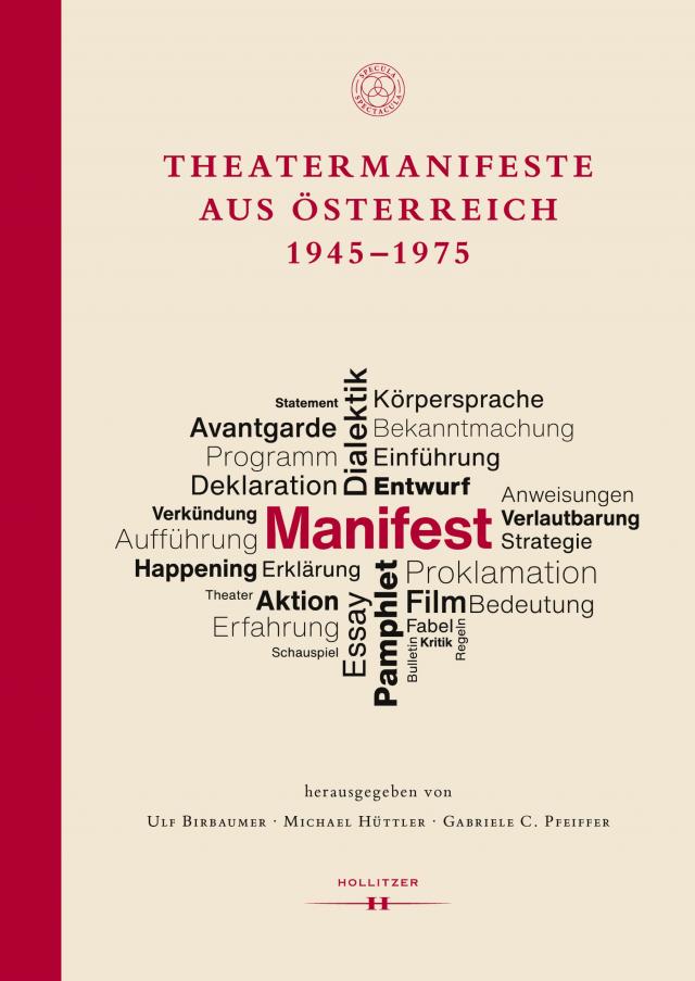 Theatermanifeste aus Österreich 1945–1975