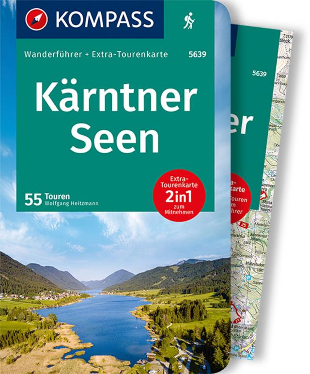 KOMPASS Wanderführer Kärntner Seen
