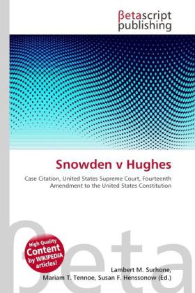 Snowden v Hughes