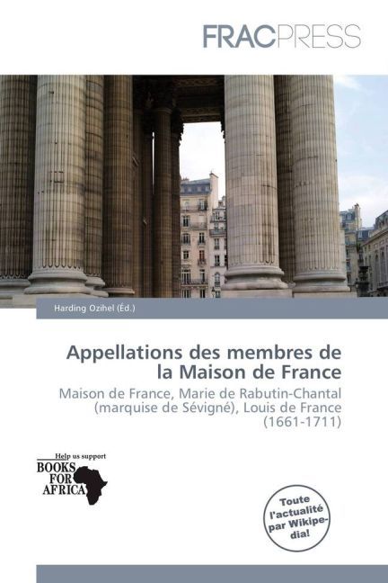 Appellations des membres de la Maison de France