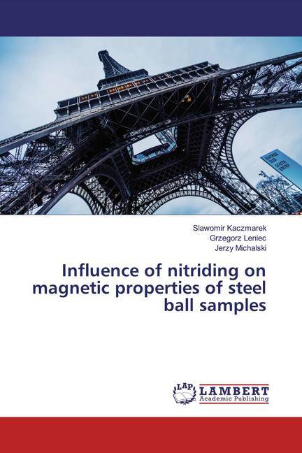 Influence of nitriding on magnetic properties of steel ball samples