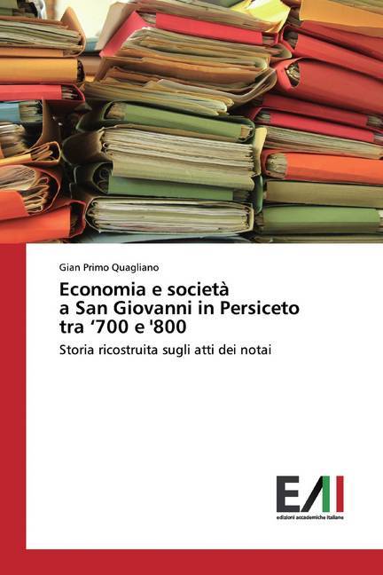 Economia e società a San Giovanni in Persiceto tra '700 e '800