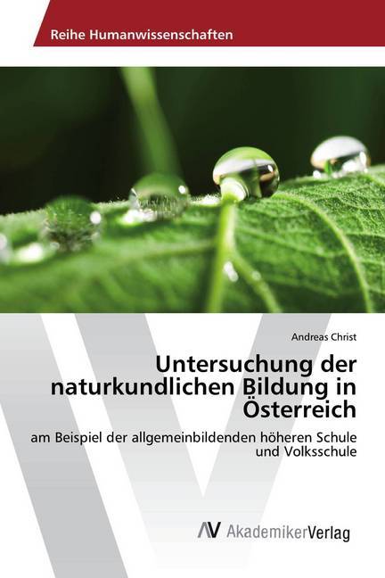 Untersuchung der naturkundlichen Bildung in Österreich