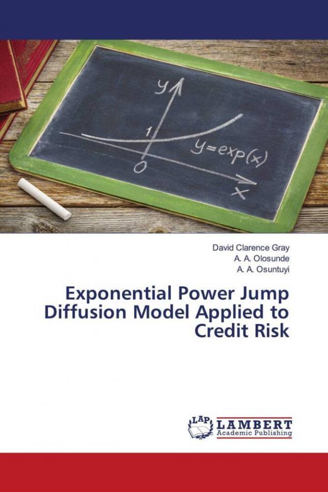 Exponential Power Jump Diffusion Model Applied to Credit Risk