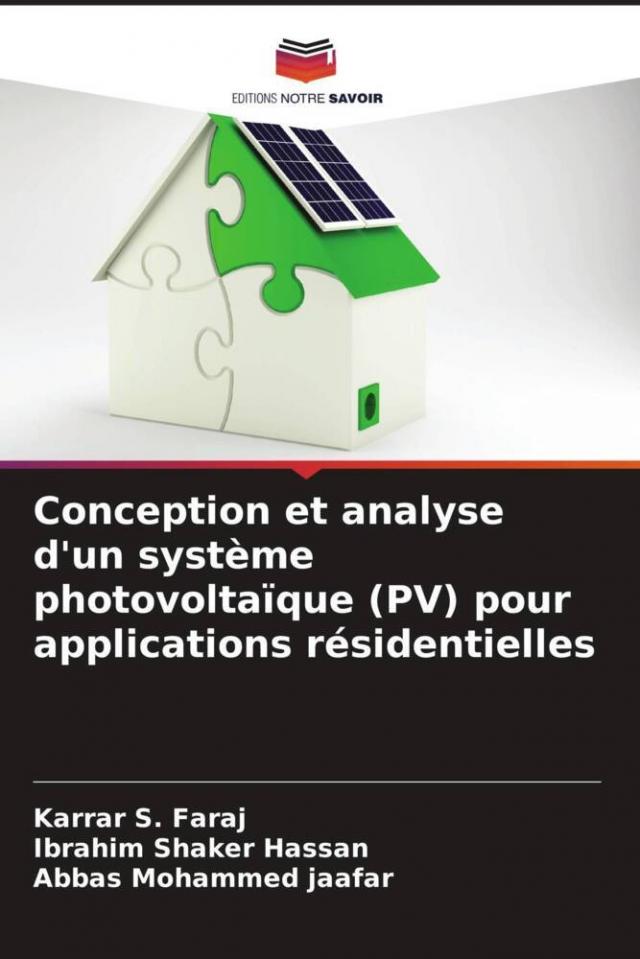 Conception et analyse d'un système photovoltaïque (PV) pour applications résidentielles