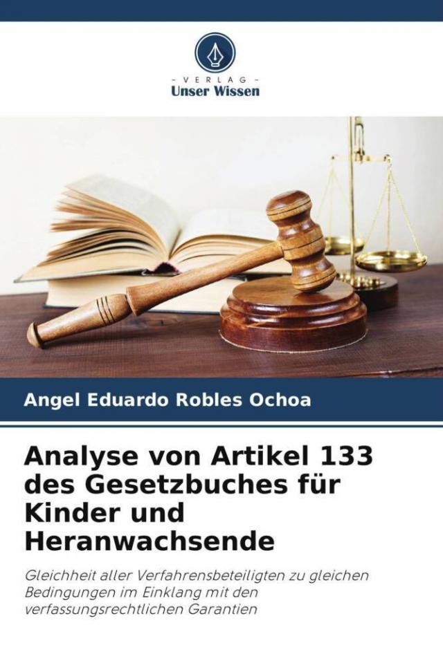 Analyse von Artikel 133 des Gesetzbuches für Kinder und Heranwachsende