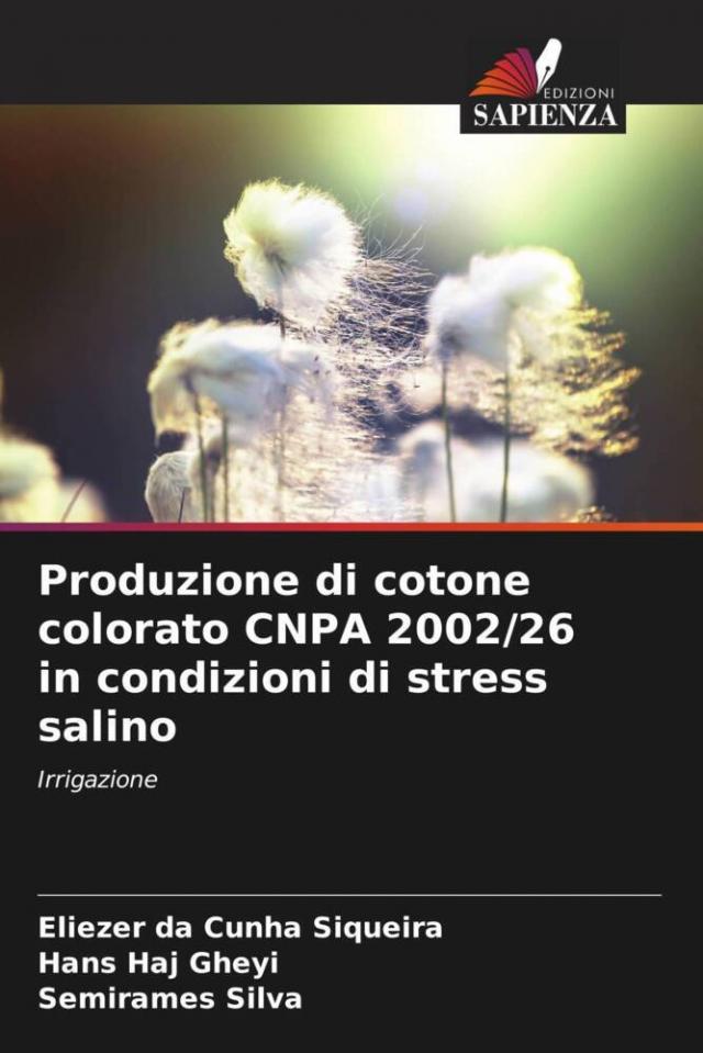 Produzione di cotone colorato CNPA 2002/26 in condizioni di stress salino
