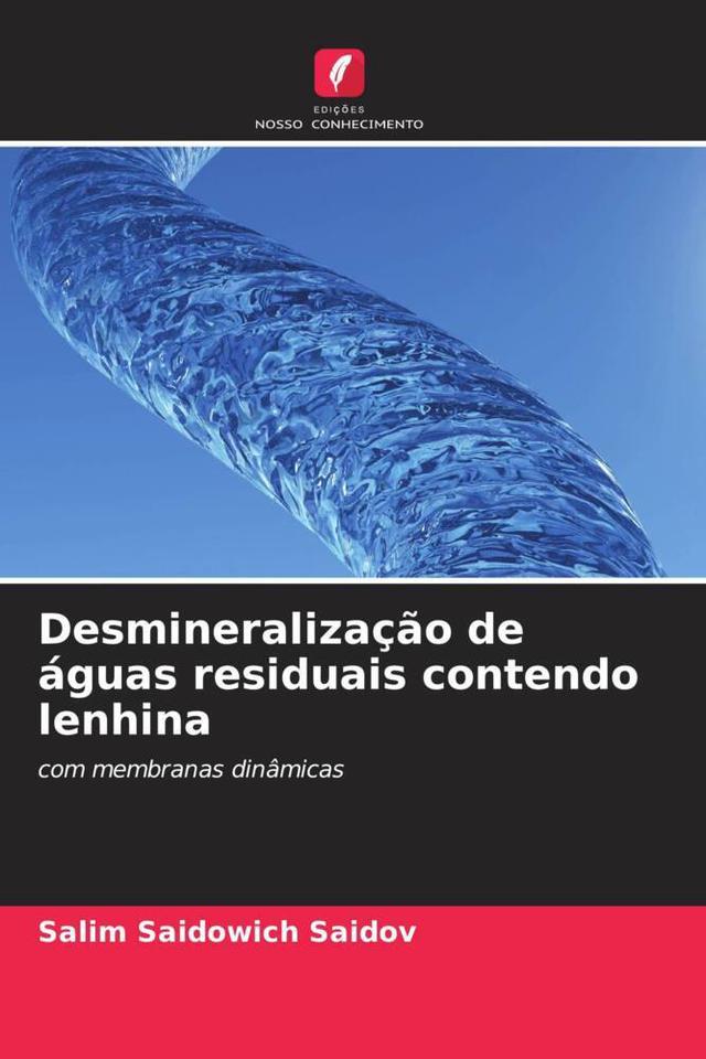 Desmineralização de águas residuais contendo lenhina