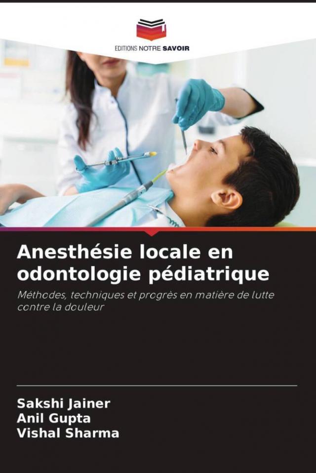 Anesthésie locale en odontologie pédiatrique