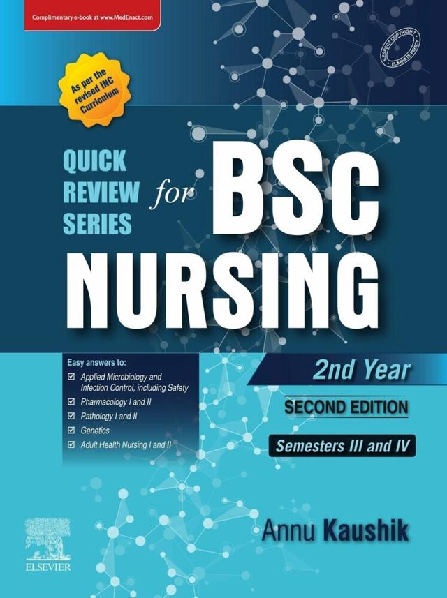 Quick Review Series for B.Sc. Nursing: 2nd Year - E-Book