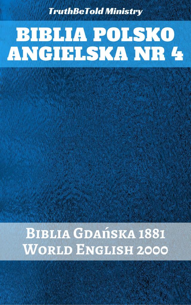 Biblia Polsko Angielska Nr 4