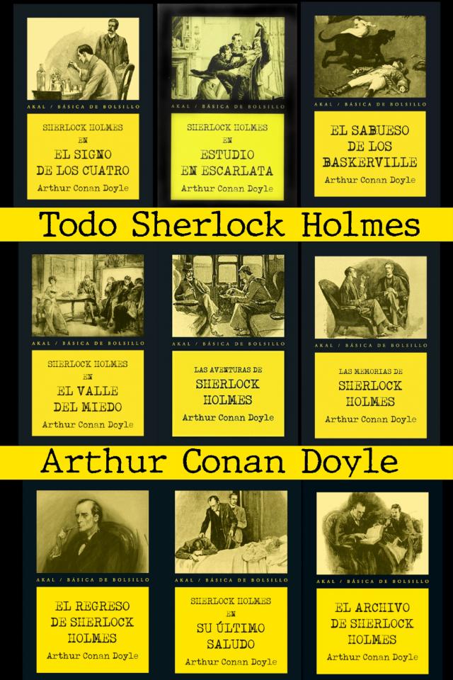 Pack Sherlock Holmes. Obra completa