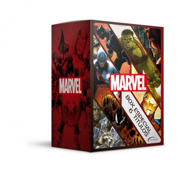 Box Marvel - 6 Títulos