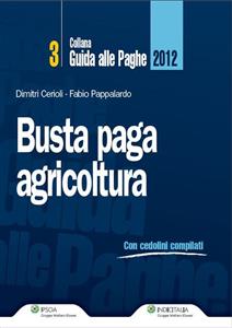 Busta Paga - Agricoltura 2012