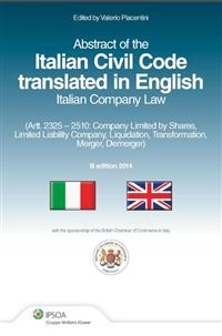 Italian Civil Code translated in English