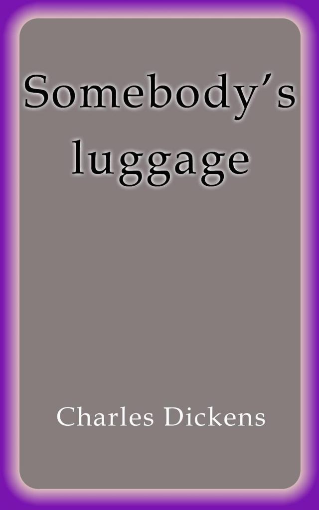 Somebody's luggage