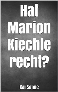 Hat Marion Kiechle recht?