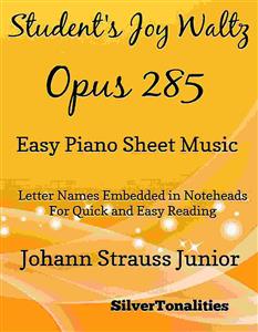 Student's Joy Waltz Opus 285 Easy Piano Sheet Music