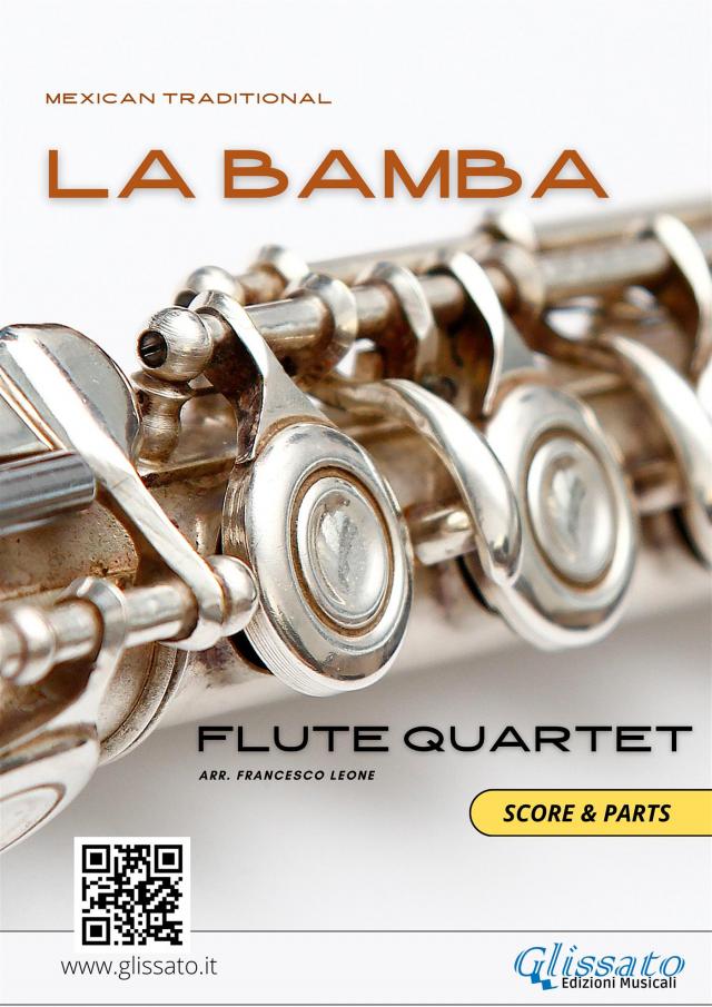 Flute Quartet sheet music: La Bamba (score & parts)