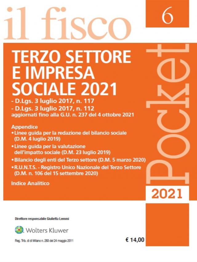 Terzo settore e impresa sociale 2021
