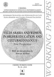 Saudi Arabia and women in higher education and cultural dialogue