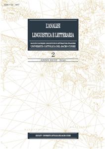 L'Analisi Linguistica e Letteraria 2010-2