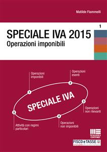 Speciale IVA 2015. Operazioni imponibili