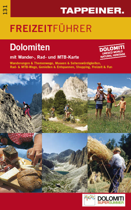 Freizeitkarte Dolomiten/Carta per il tempo libero Dolomiten  1:70.000 Nr. 131
