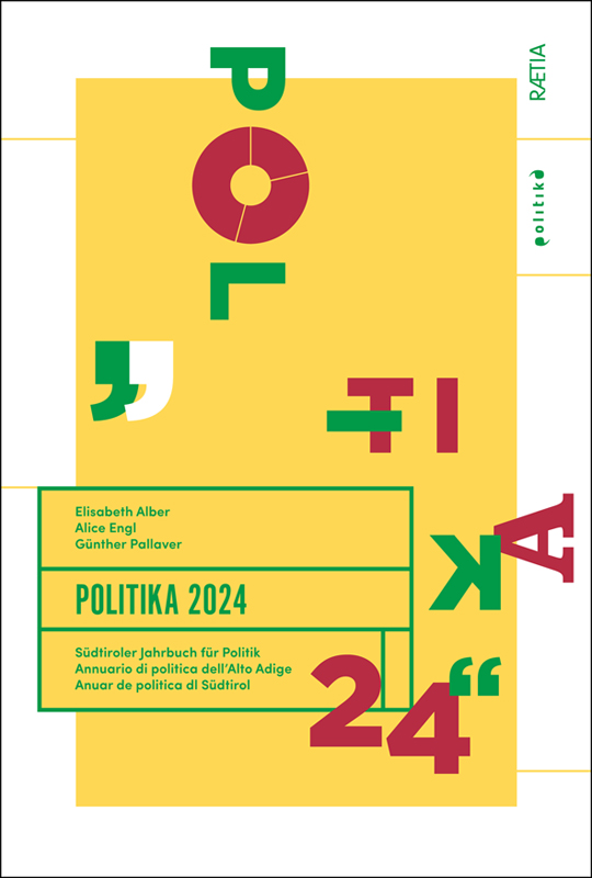 Politika 2024. Südtiroler Jahrbuch für Politik